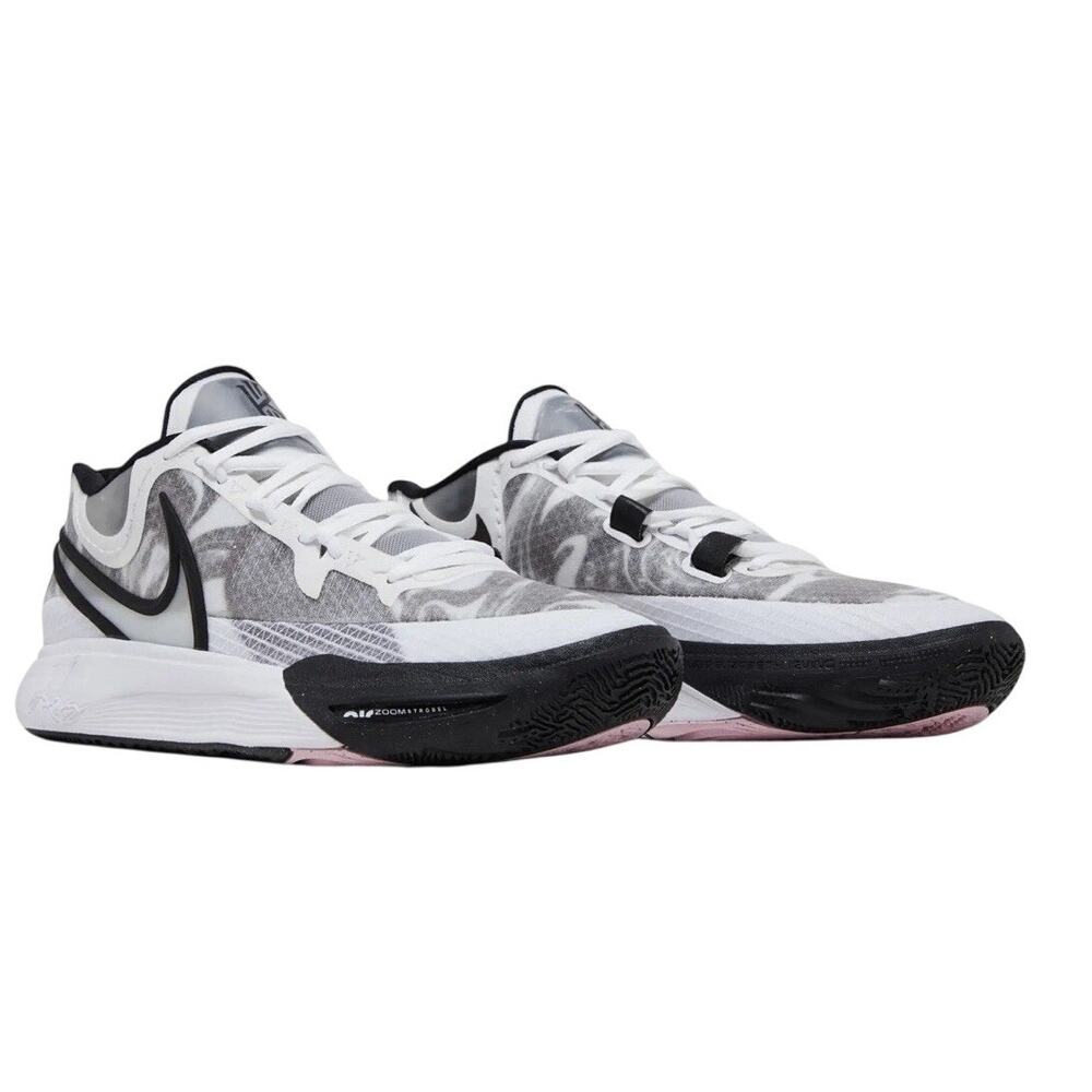 Nike Kyrie 8 GO White Black Youth Basketball Shoes 5.5Y